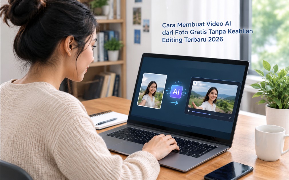 Cara Membuat Video AI dari Foto Gratis Tanpa Keahlian Editing Terbaru 2026