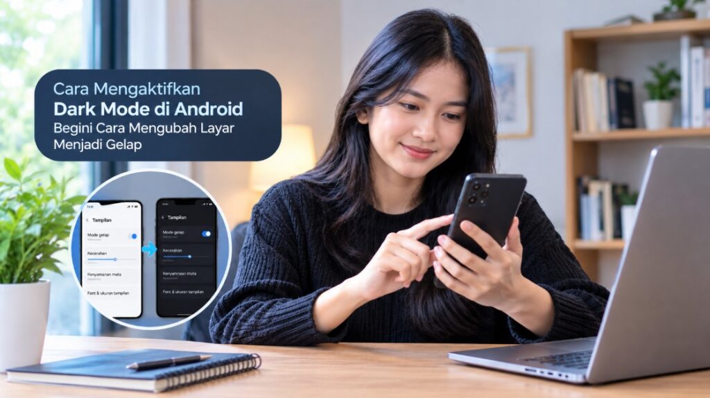 Cara Mengaktifkan Dark Mode di Android Begini Cara Mengubah Layar Menjadi Gelap