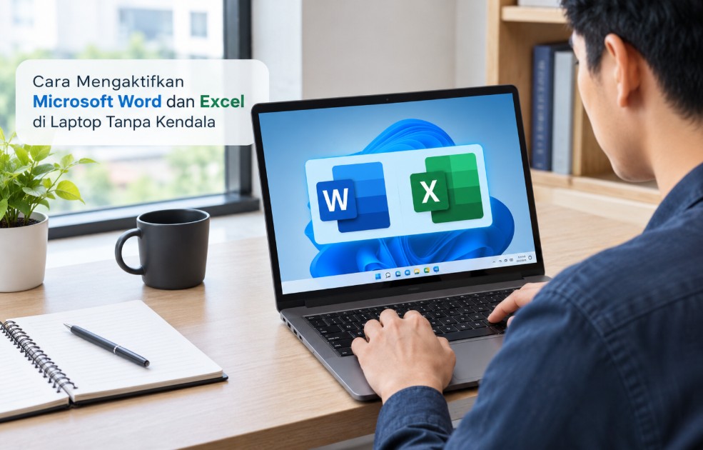 Cara Mengaktifkan Microsoft Word dan Excel di Laptop Tanpa Kendala
