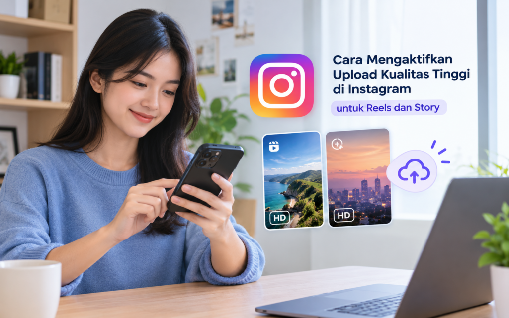 Cara Mengaktifkan Upload Kualitas Tinggi di Instagram untuk Reels dan Story