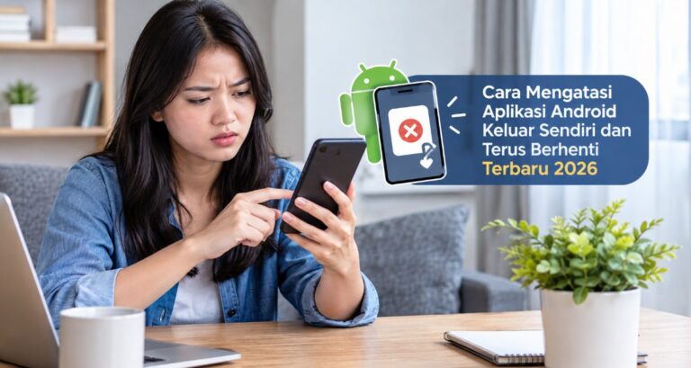 Cara Mengatasi Aplikasi Android Keluar Sendiri dan Terus Berhenti Terbaru 2026