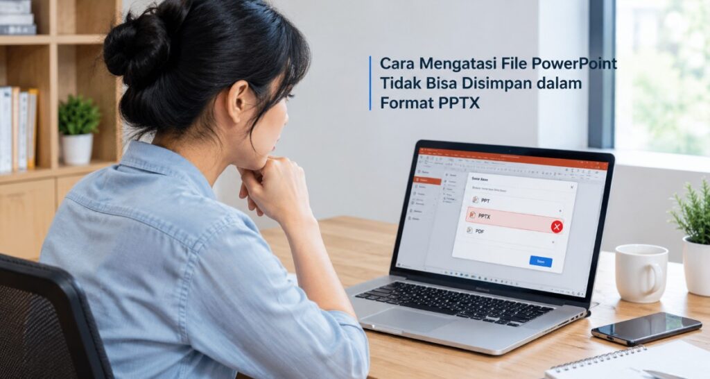 Cara Mengatasi File PowerPoint Tidak Bisa Disimpan dalam Format PPTX