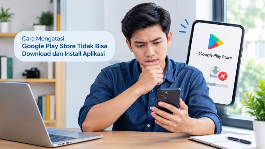 Cara Mengatasi Google Play Store Tidak Bisa Download dan Install Aplikasi