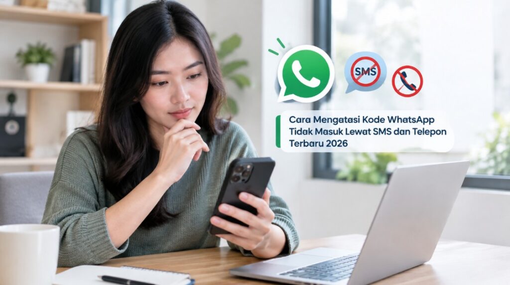 Cara Mengatasi Kode WhatsApp Tidak Masuk Lewat SMS dan Telepon Terbaru 2026