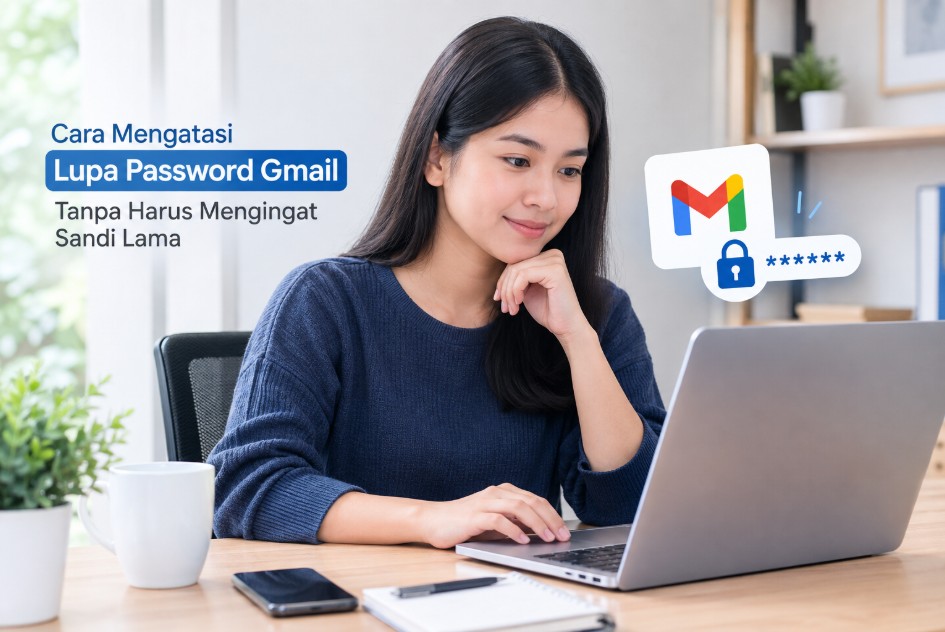 Cara Mengatasi Lupa Password Gmail Tanpa Harus Mengingat Sandi Lama