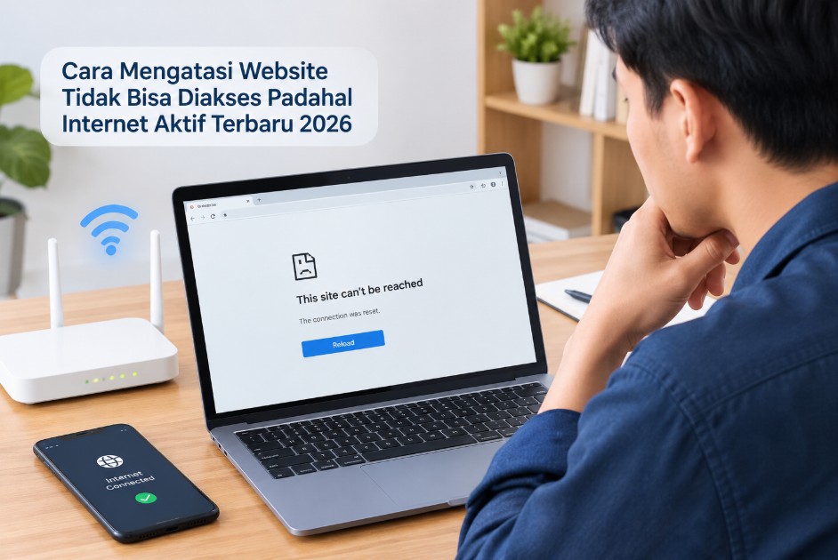 Cara Mengatasi Website Tidak Bisa Diakses Padahal Internet Aktif Terbaru 2026