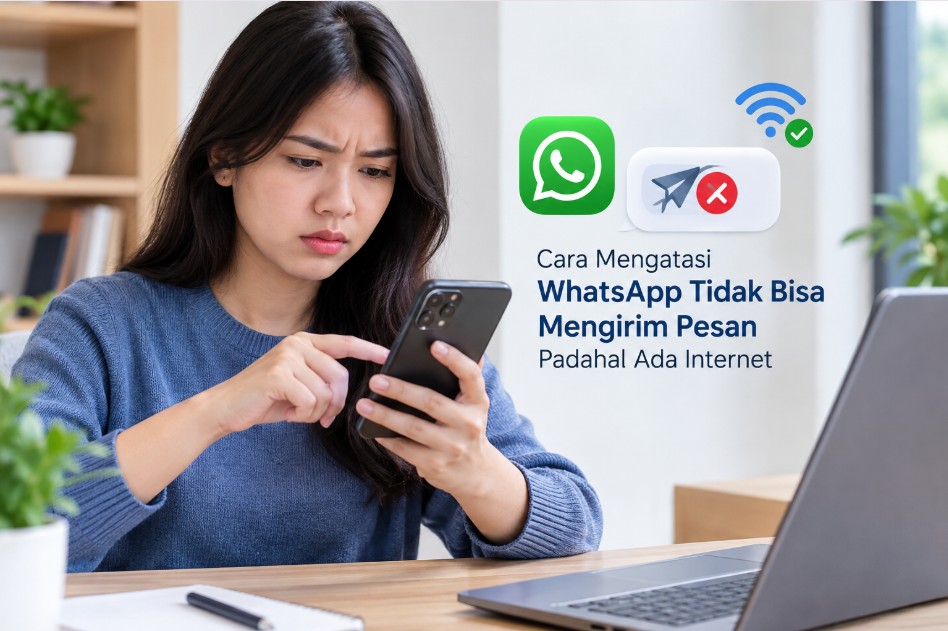 Cara Mengatasi WhatsApp Tidak Bisa Mengirim Pesan Padahal Ada Internet