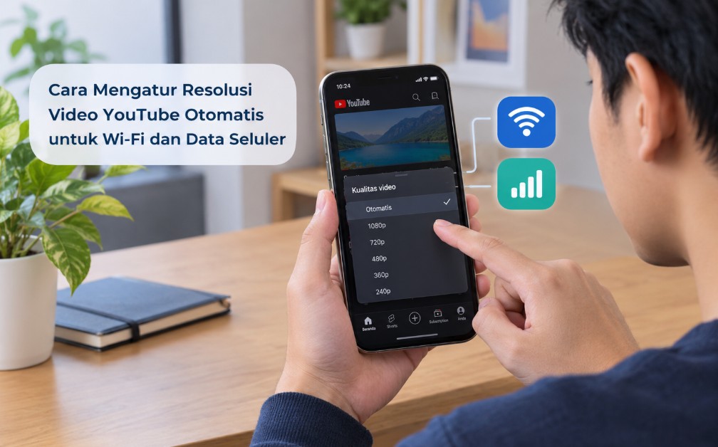Cara Mengatur Resolusi Video YouTube Otomatis untuk Wi-Fi dan Data Seluler