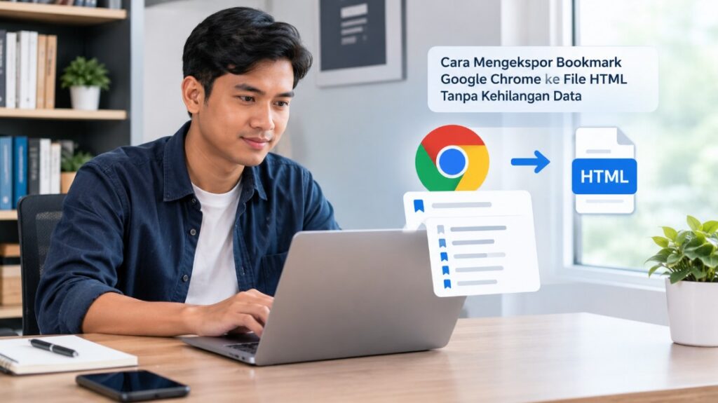 Cara Mengekspor Bookmark Google Chrome ke File HTML Tanpa Kehilangan Data
