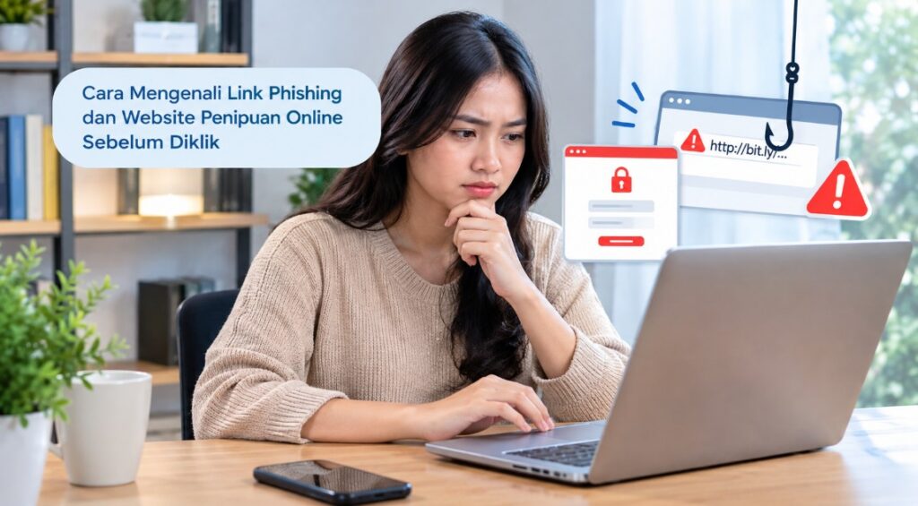 Cara Mengenali Link Phishing dan Website Penipuan Online Sebelum Diklik