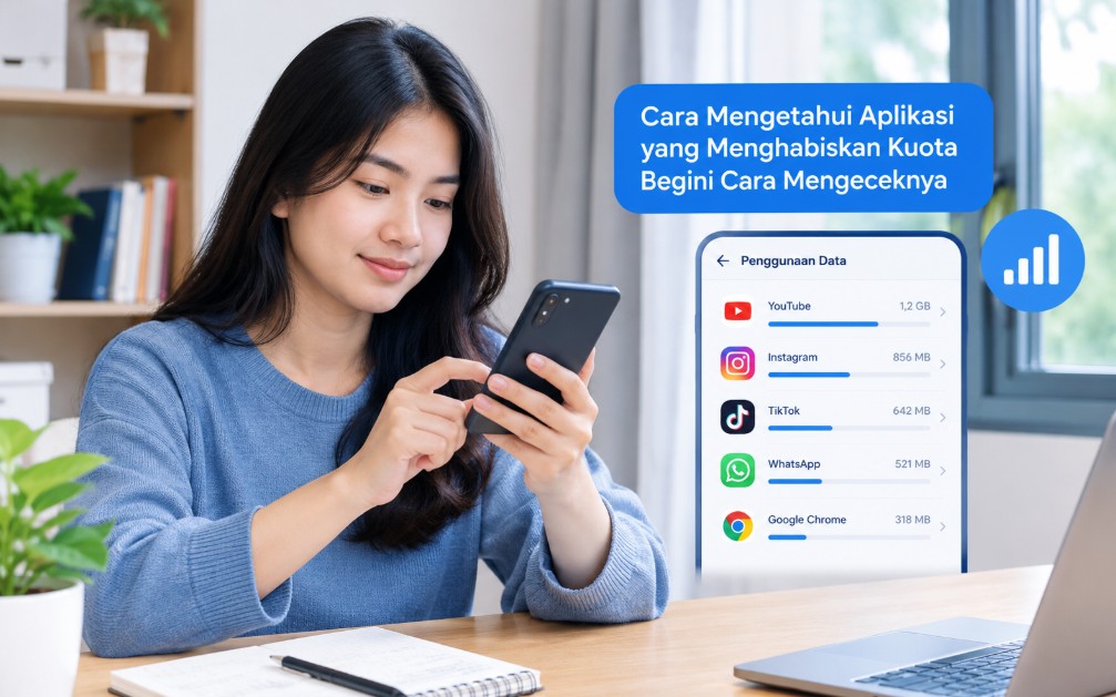 Cara Mengetahui Aplikasi yang Menghabiskan Kuota Begini Cara Mengeceknya