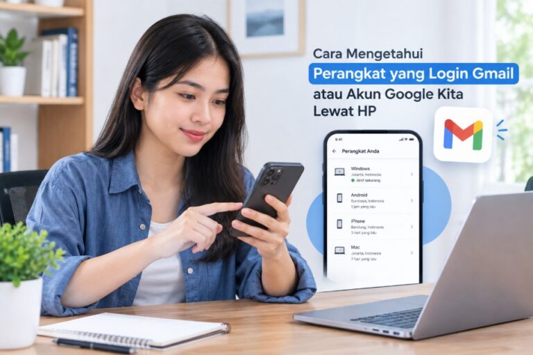 Cara Mengetahui Perangkat yang Login Gmail atau Akun Google Kita Lewat HP
