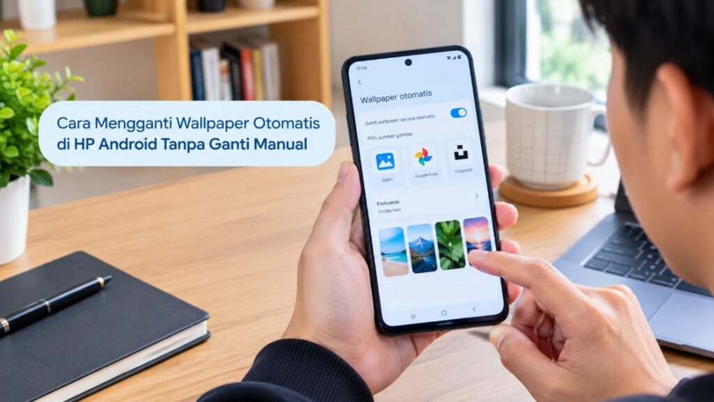 Cara Mengganti Wallpaper Otomatis di HP Android Tanpa Ganti Manual