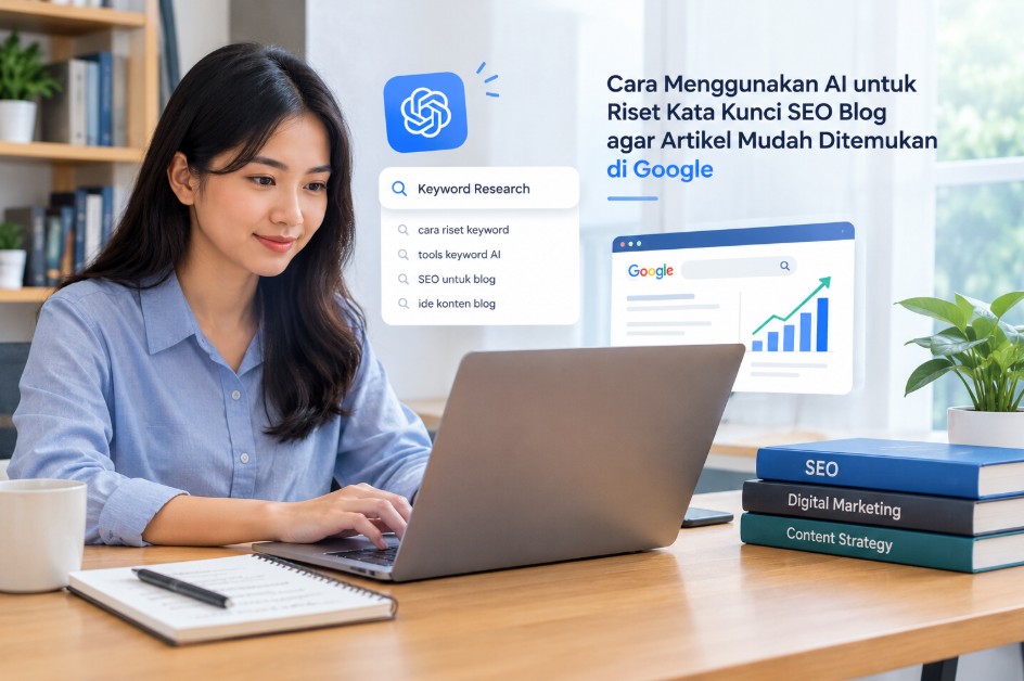 Cara Menggunakan AI untuk Riset Kata Kunci SEO Blog agar Artikel Mudah Ditemukan di Google