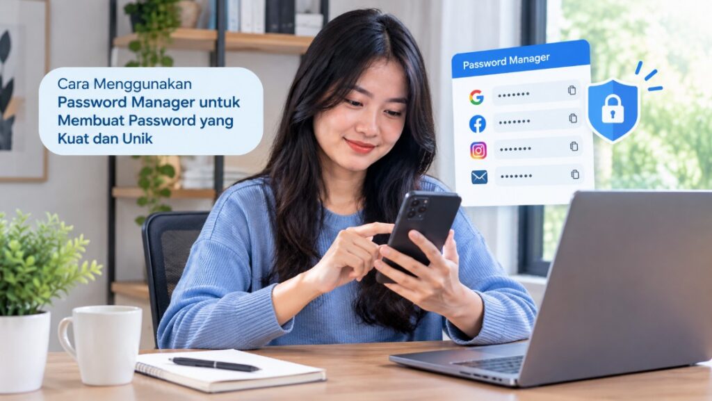 Cara Menggunakan Password Manager untuk Membuat Password yang Kuat dan Unik