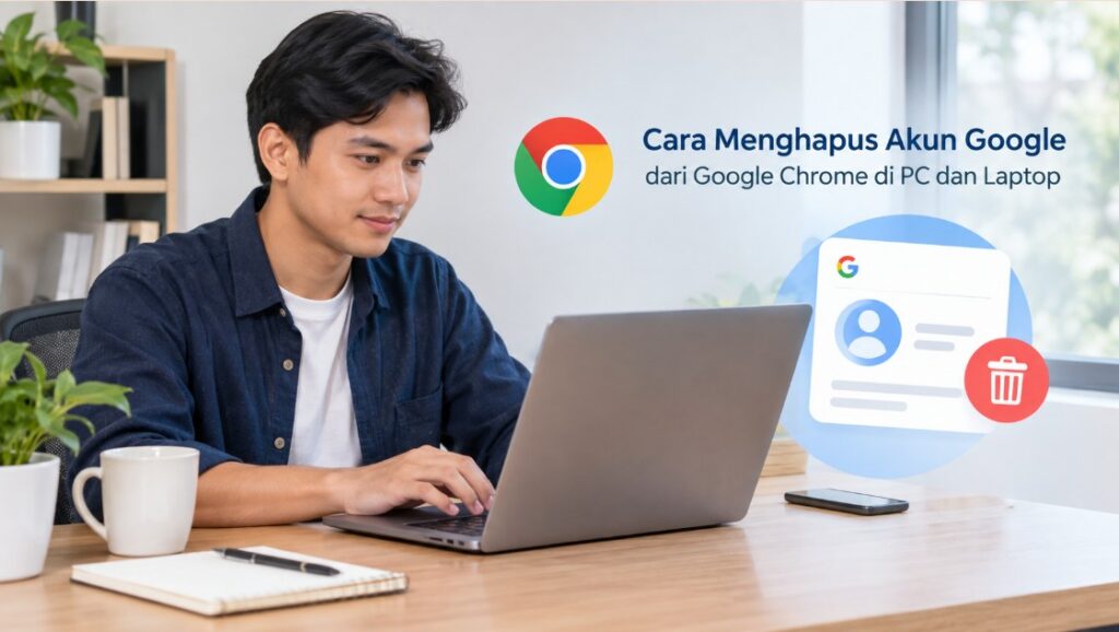 Cara Menghapus Akun Google dari Google Chrome di PC dan Laptop
