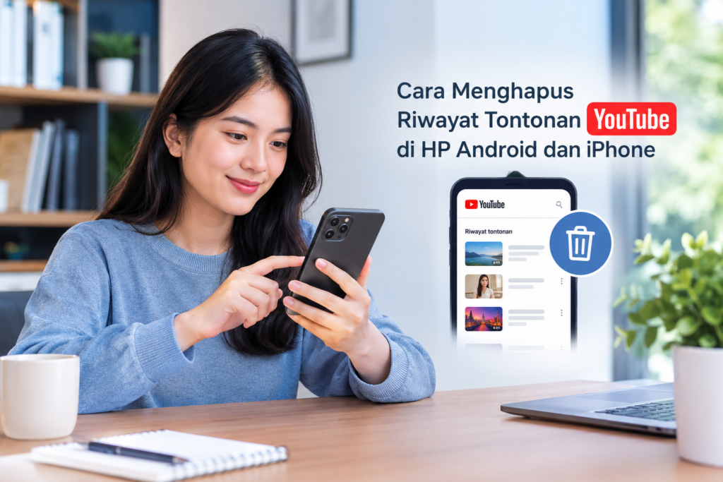 Cara Menghapus Riwayat Tontonan YouTube di HP Android dan iPhone