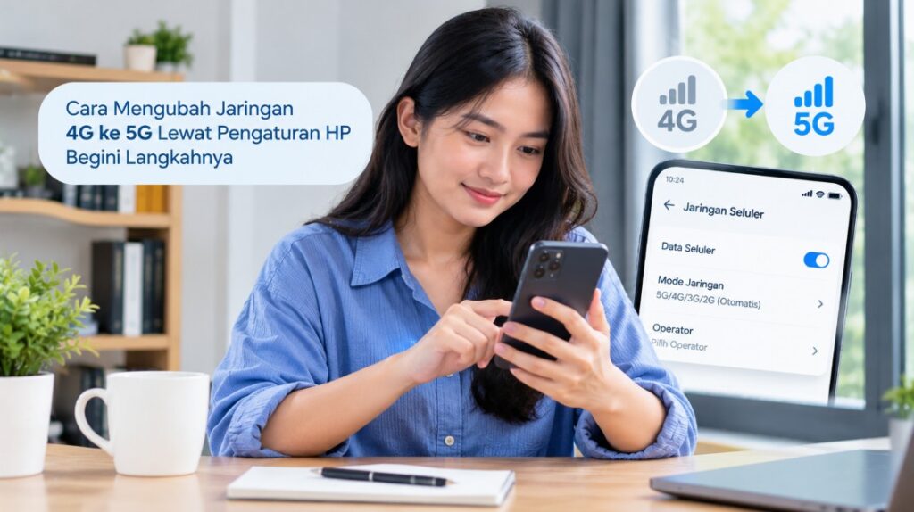 Cara Mengubah Jaringan 4G ke 5G Lewat Pengaturan HP Begini Langkahnya