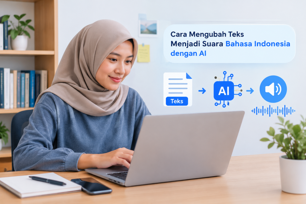 Cara Mengubah Teks Menjadi Suara Bahasa Indonesia dengan AI
