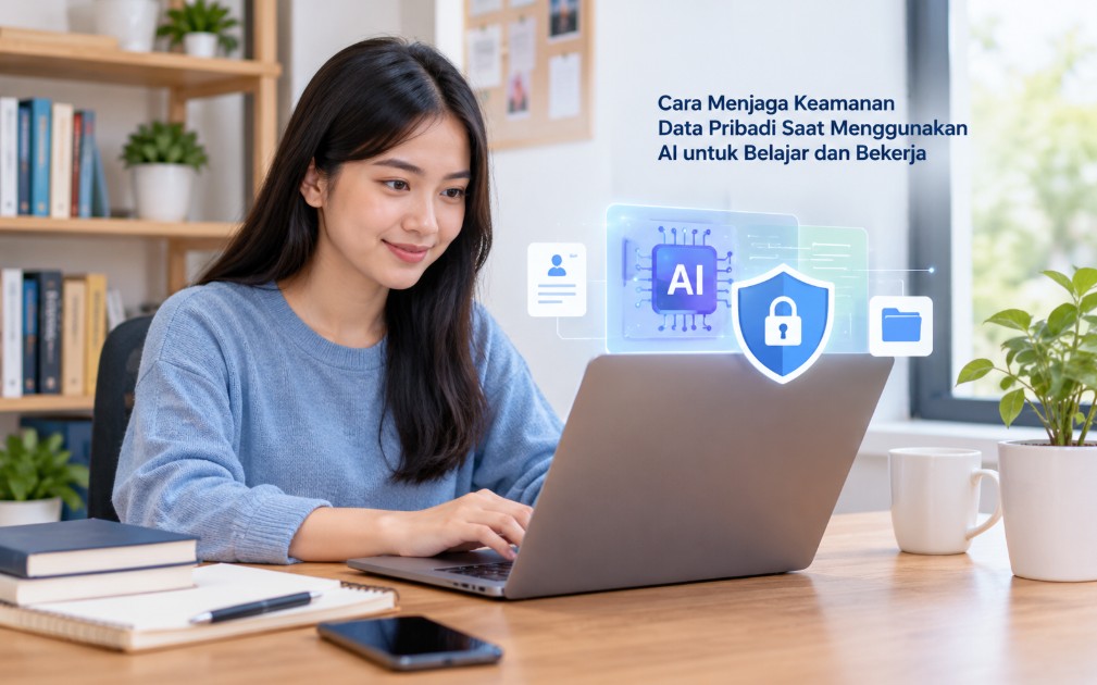 Cara Menjaga Keamanan Data Pribadi Saat Menggunakan AI untuk Belajar dan Bekerja