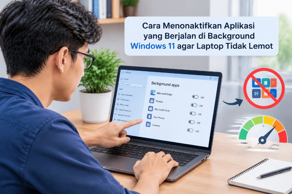 Cara Menonaktifkan Aplikasi yang Berjalan di Background Windows 11 agar Laptop Tidak Lemot