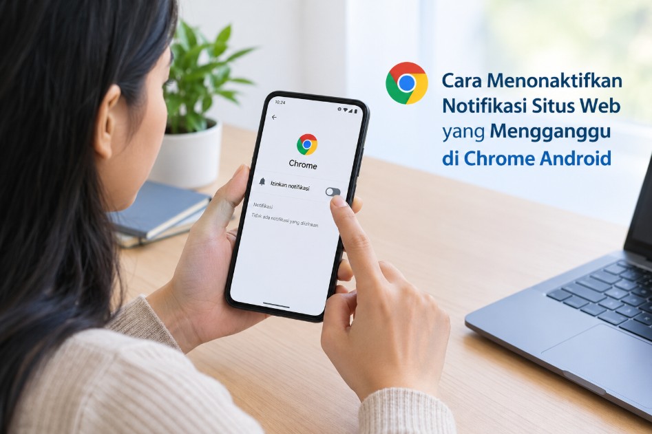 Cara Menonaktifkan Notifikasi Situs Web yang Mengganggu di Chrome Android