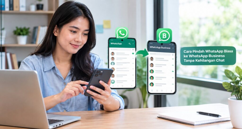 Cara Pindah WhatsApp Biasa ke WhatsApp Business Tanpa Kehilangan Chat