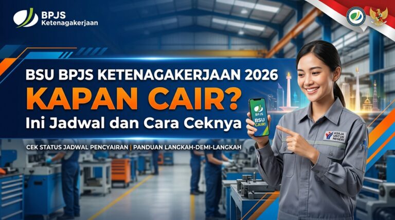 BSU BPJS Ketenagakerjaan 2026 Kapan Cair? Ini Jadwal dan Cara Ceknya