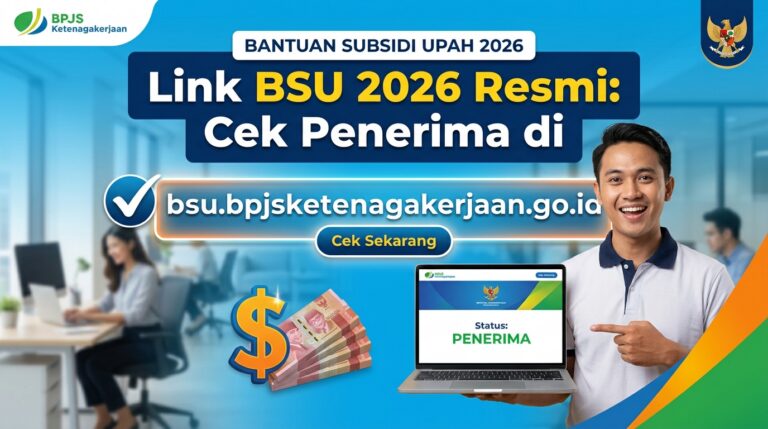 Link BSU 2026 Resmi: Cek Penerima di bsu.bpjsketenagakerjaan.go.id