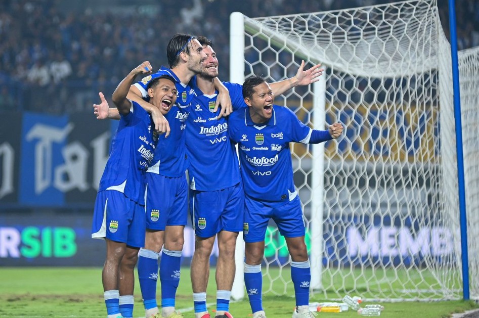 Hasil Persib Bandung vs Persik Kediri 1-0, Susunan Pemain dan Klasemen Terbaru