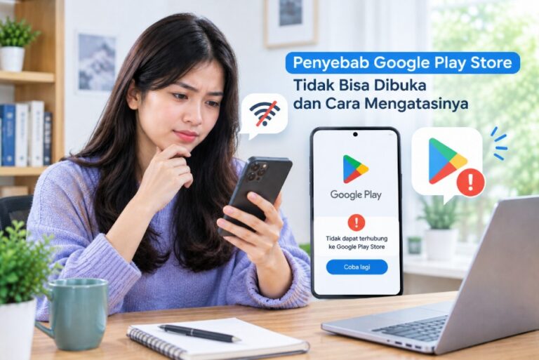 Penyebab Google Play Store Tidak Bisa Dibuka dan Cara Mengatasinya