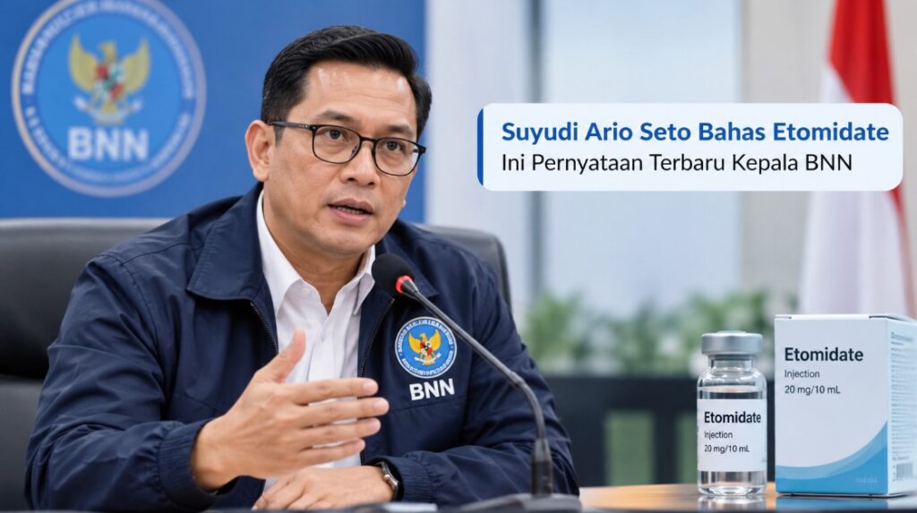 Suyudi Ario Seto Bahas Etomidate Ini Pernyataan Terbaru Kepala BNN